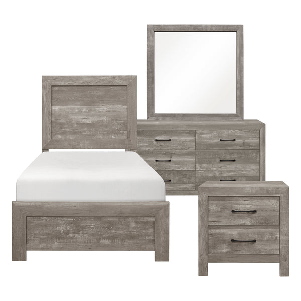 Corbin 4pc Set (TB+NS+DR+MR) in Gray - 1534GYT-1*4
