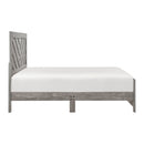 Corbin Queen Bed in Gray - 1534NPGY-1