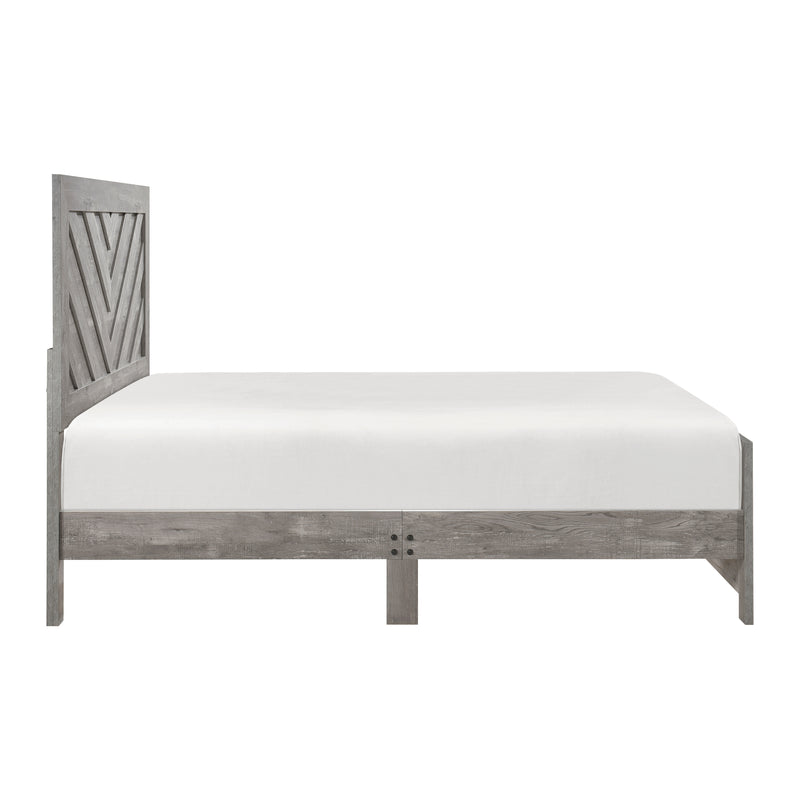 Corbin Full Bed in Gray - 1534NPGYF-1