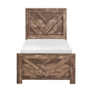 Corbin Bed - Twin - Brown