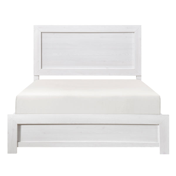 Corbin Full Bed in a Box in White - 1534WHF-1