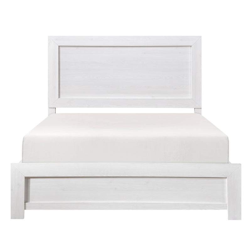Corbin Full Bed in a Box in White - 1534WHF-1
