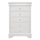 Lana Collection Chest in White - 1556W-9