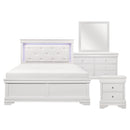 Lana 4pc Set (QB+NS+DR+MR) in White - 1556W-1*4