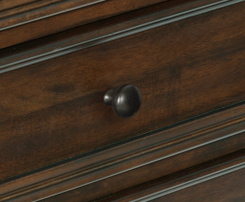 Logandale Wardrobe in Brown - 1559-10