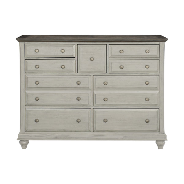 Mossbrook Dresser in Gray/Brown - 1568-5