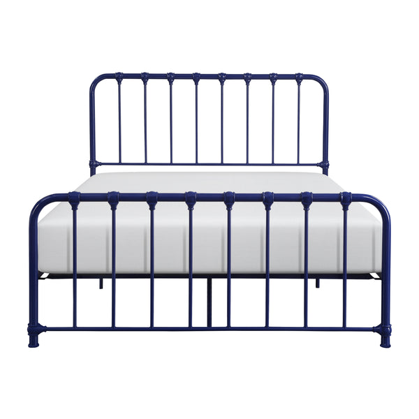 Bethany Full Platform Bed in Blue - 1571BUF-1