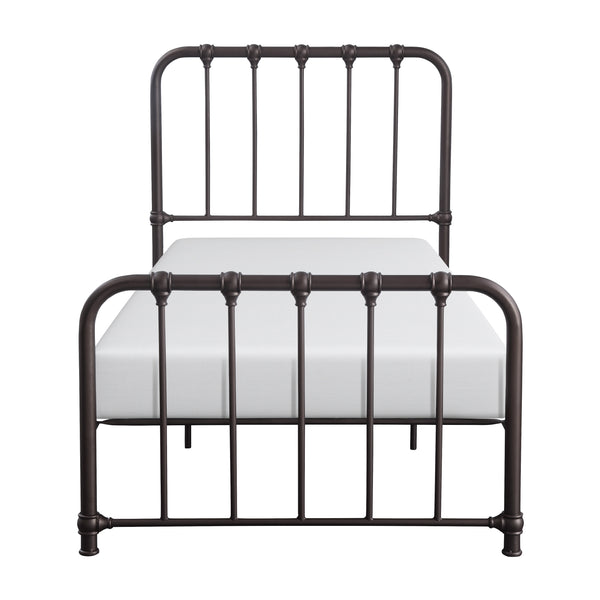 Bethany Twin Platform Bed in Dark Bronze - 1571DZT-1