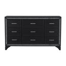 Salon Dresser in Black/Gold/Silver/Champagne - 1572BK-5
