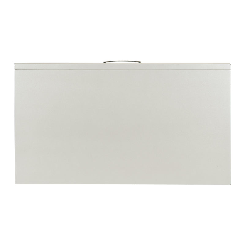 Salon Nightstand in Gold/Silver/Champagne/White - 1572W-4