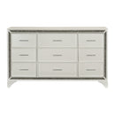 Salon Dresser - Gold/Silver/Champagne,White