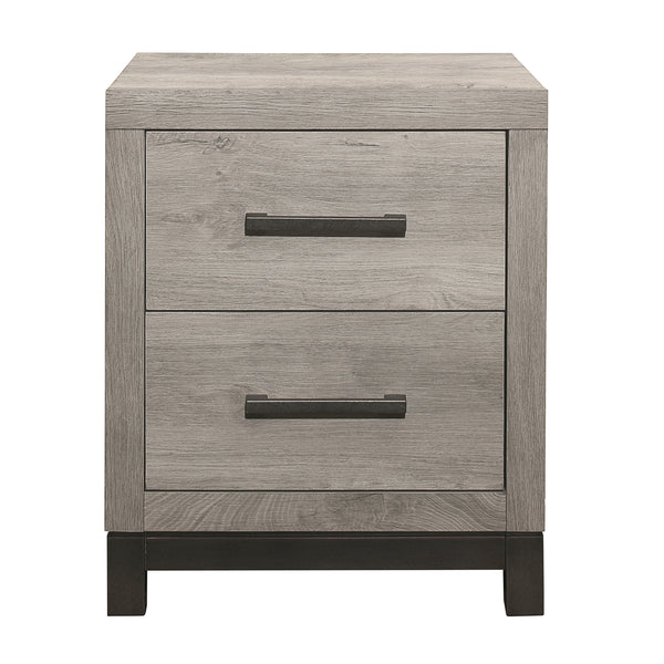 Zephyr Nightstand in Gray - 1577-4