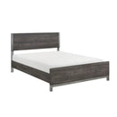 Zephyr Eastern King Bed in Gray - 1577DGK-1EK