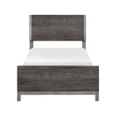 Zephyr Twin Bed in Gray - 1577DGT-1
