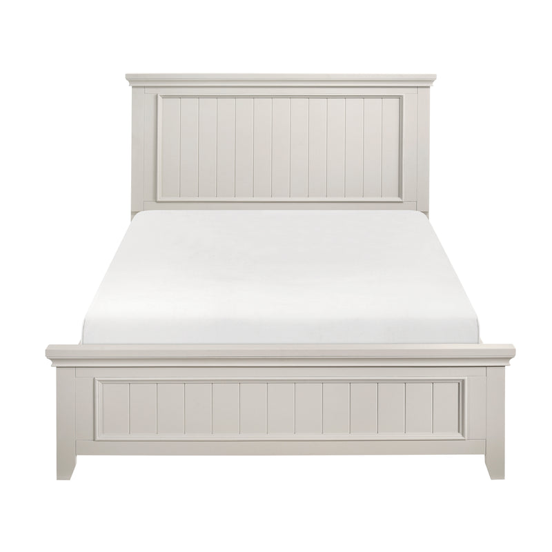 Donahue Eastern King Bed in White - 1581K-1EK