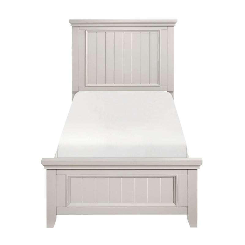 Donahue Twin Bed in White - 1581T-1