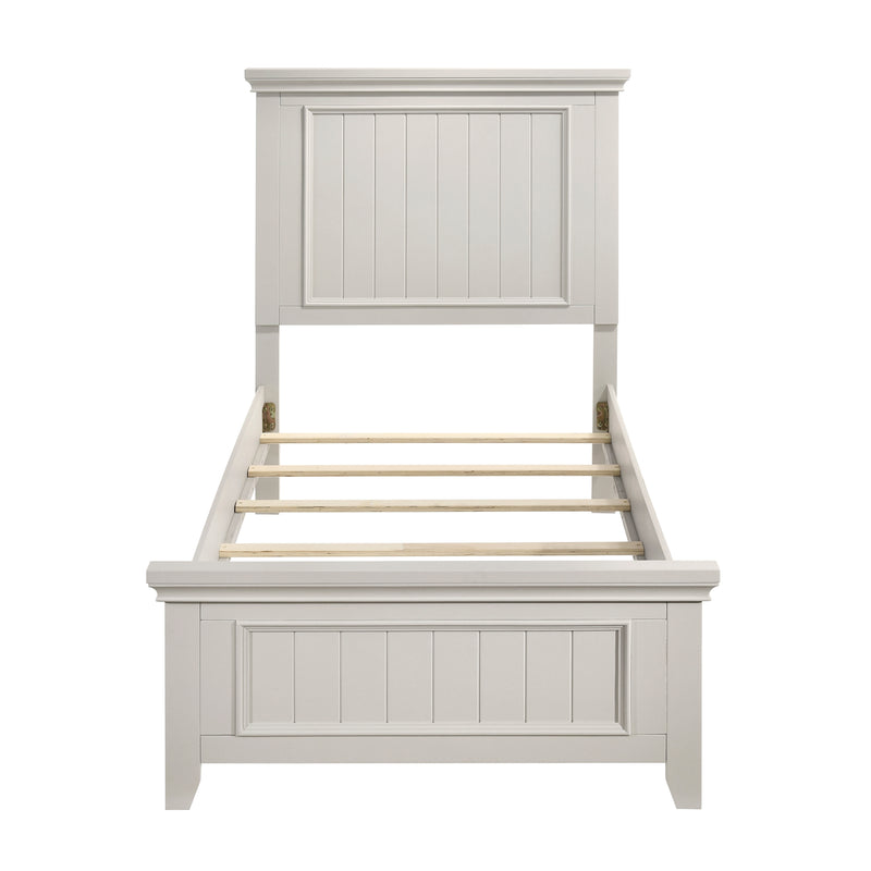 Donahue Twin Bed in White - 1581T-1