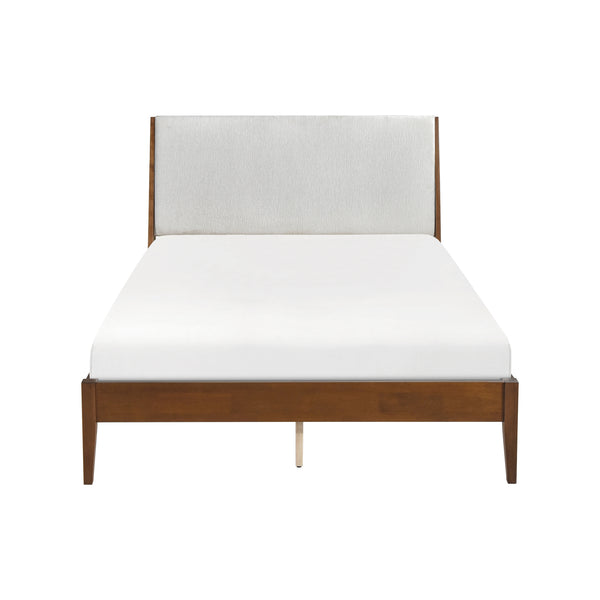 Jasper Full Platform Bed in Brown/Gray - 1588F-1