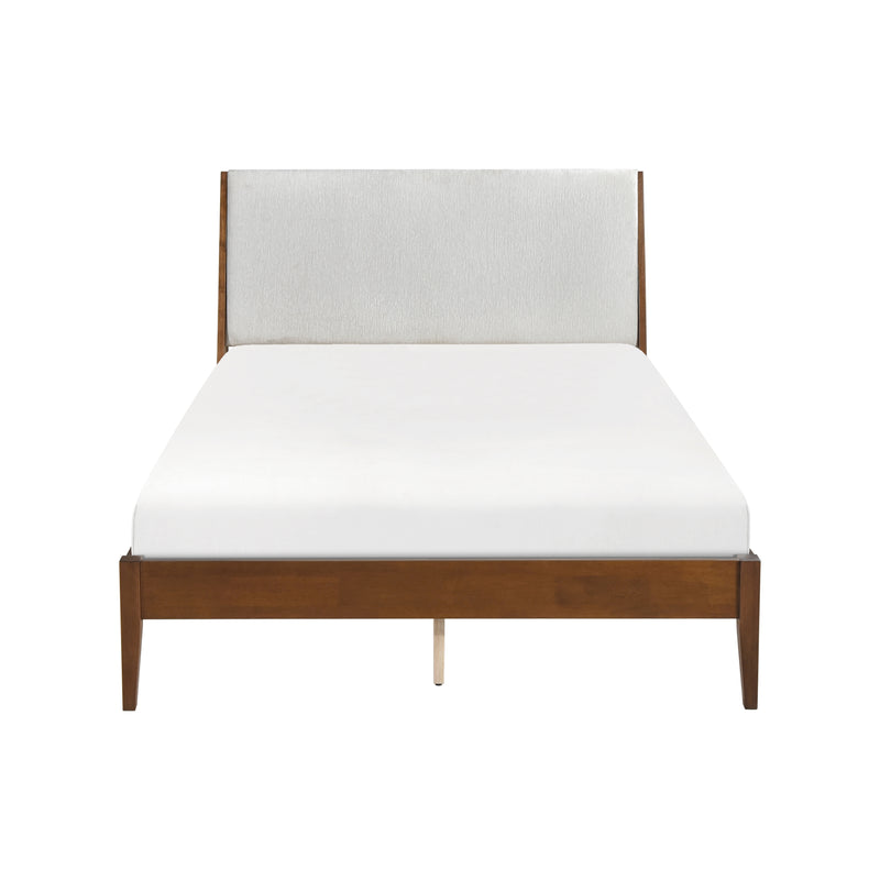 Jasper Full Platform Bed in Brown/Gray - 1588F-1
