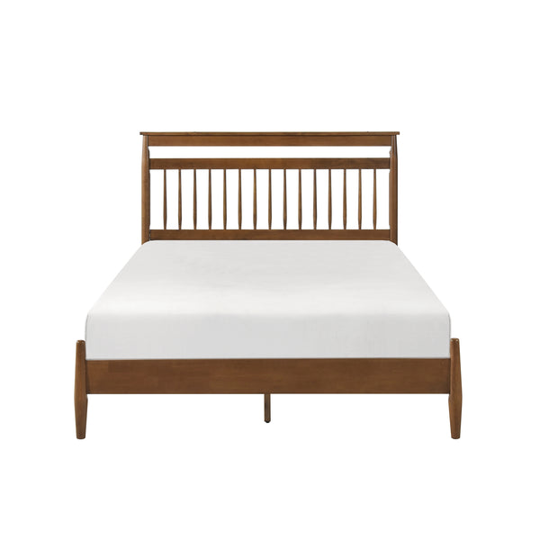 Arlo Queen Platform Bed in Brown - 1599-1