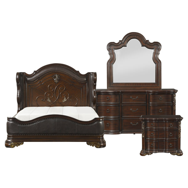 Royal Highlands 4pc Set (QB+NS+DR+MR) in Cherry - 1603-1*4