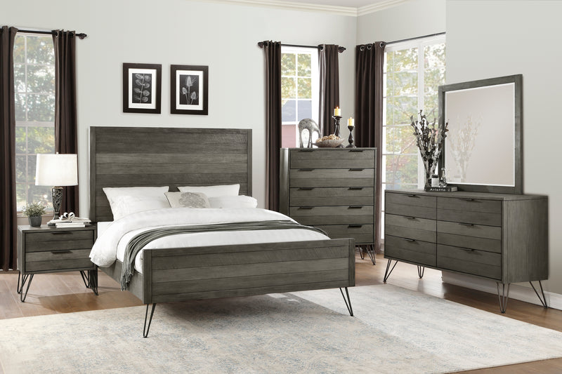 Urbanite Nightstand in Gray - 1604-4