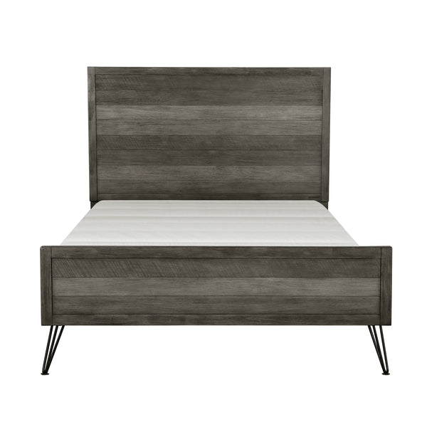 Urbanite Queen Bed in Gray - 1604-1