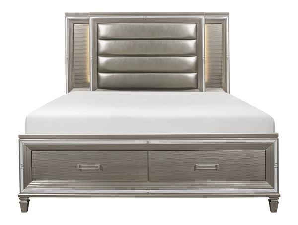 Tamsin 4pc Set (QB+NS+DR+MR) in Gray/Transparent/Gold/Silver/Champagne - 1616-1*4