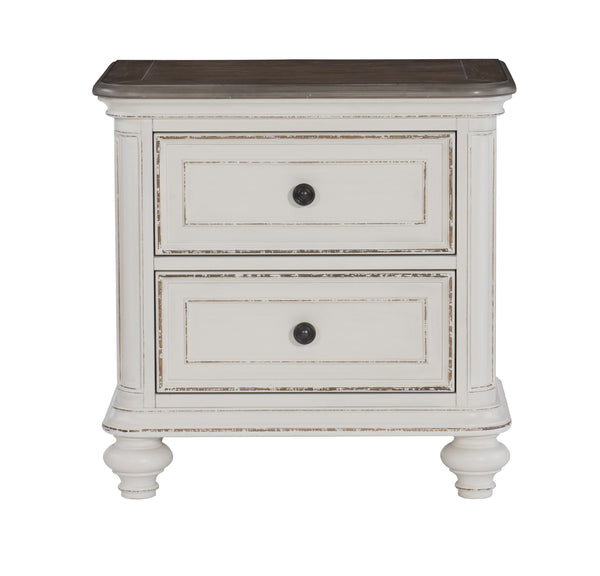 Baylesford Nightstand in White - 1624W-4
