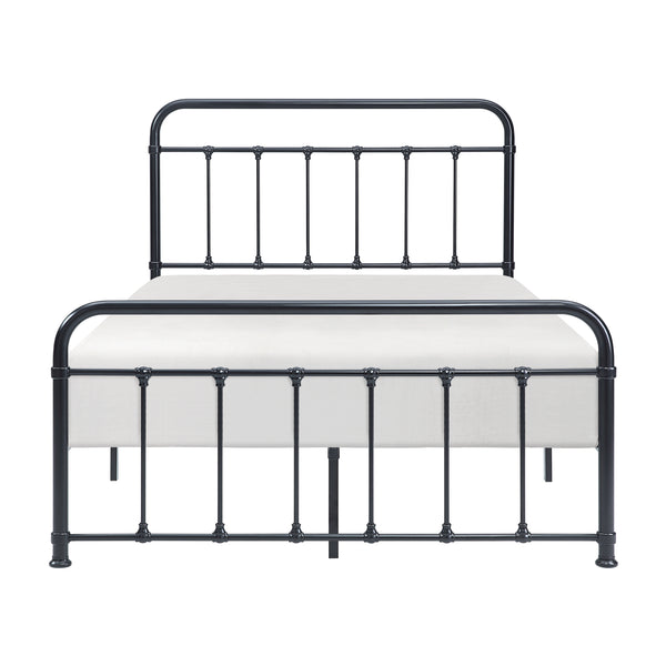 Fawn Full Platform Bed in Black - 1628F-1