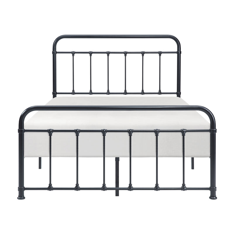 Fawn Full Platform Bed in Black - 1628F-1