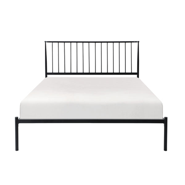 Augusta Queen Platform Bed in Black - 1630-1