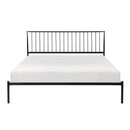 Augusta Eastern King Platform Bed in Black - 1630K-1EK
