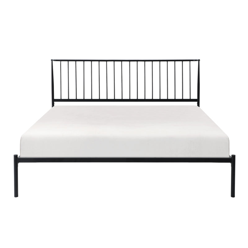 Augusta Eastern King Platform Bed in Black - 1630K-1EK