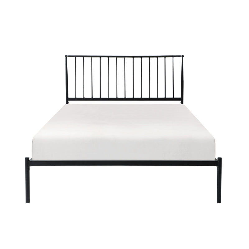 Augusta Full Platform Bed in Black - 1630F-1