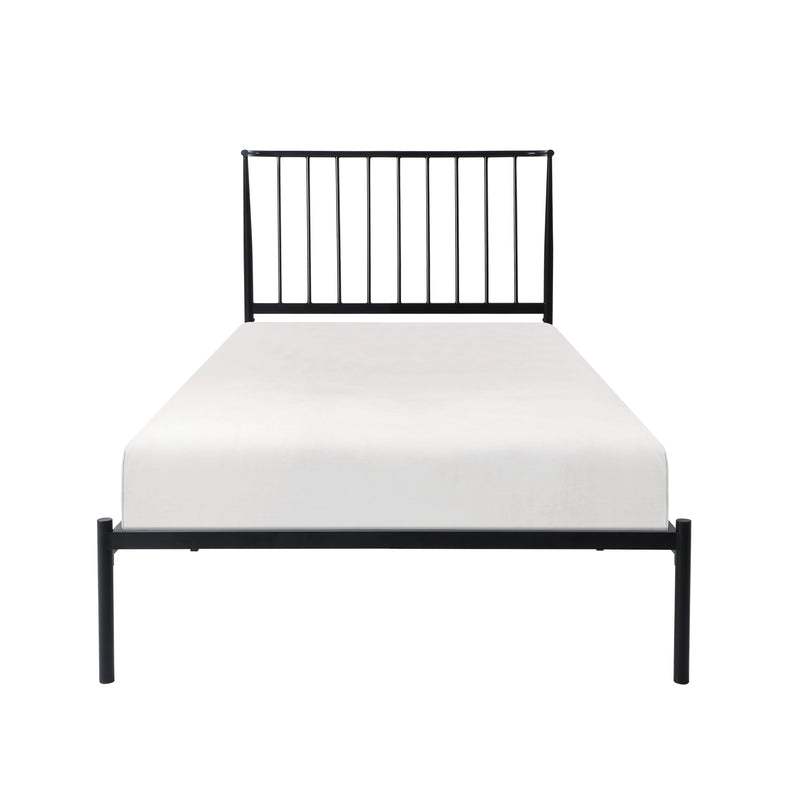 Augusta Twin Platform Bed in Black - 1630T-1