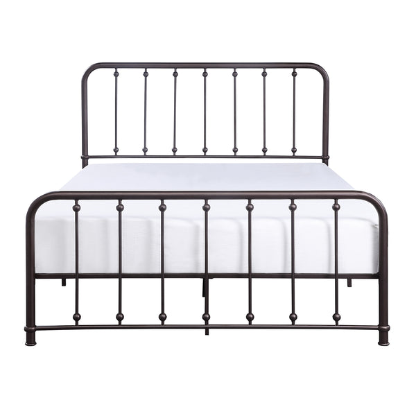 Larkspur Eastern King Platform Bed in Dark Bronze - 1638K-1EK