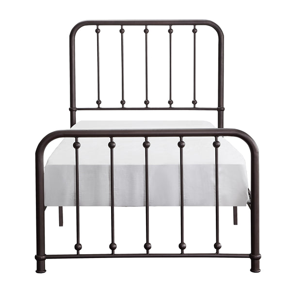 Larkspur Twin Platform Bed in Dark Bronze - 1638T-1