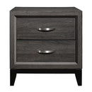 Davi Nightstand in Gray - 1645-4