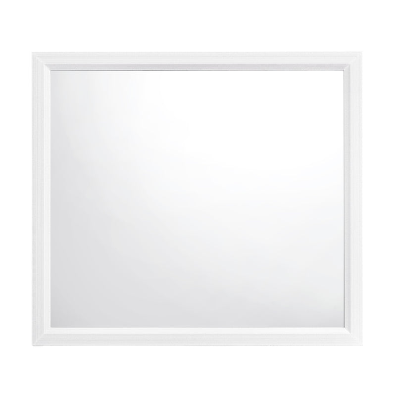 Davi Mirror in White - 1645WH-6