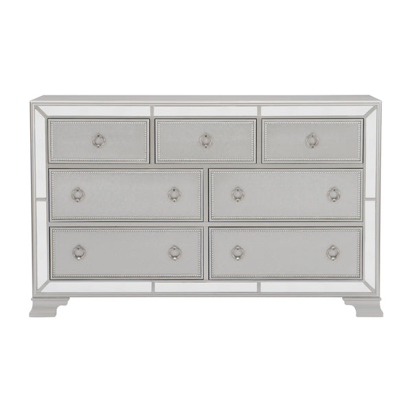Avondale Dresser in Gray/Gold/Silver/Champagne/Transparent - 1646-5