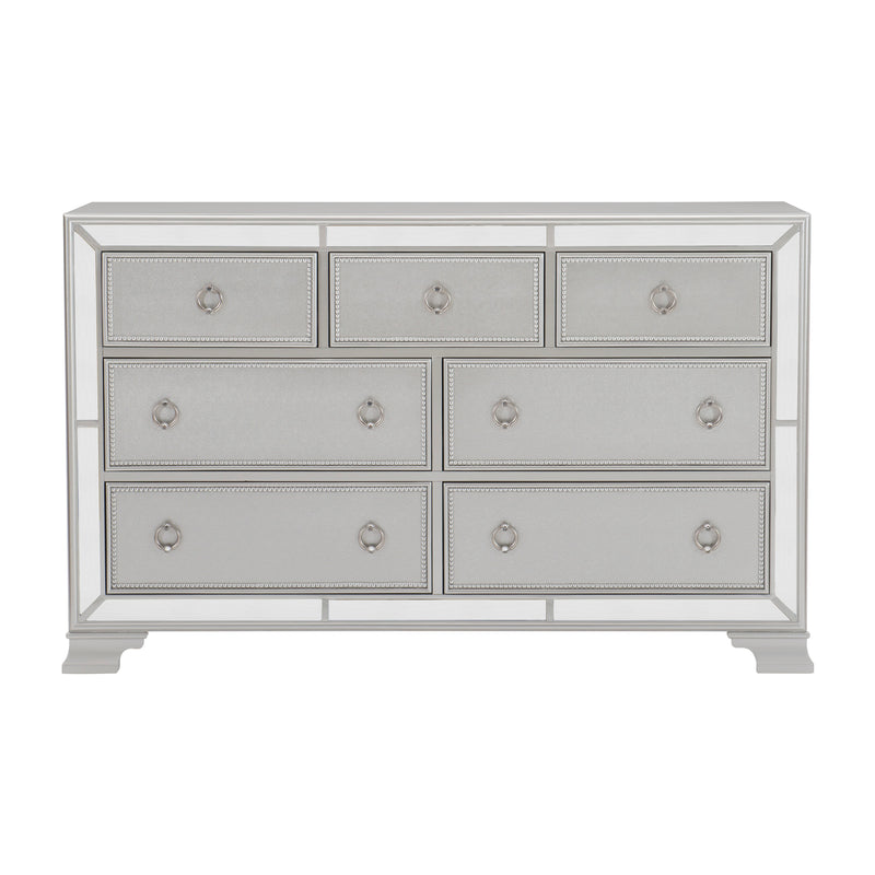 Avondale Dresser in Gray/Gold/Silver/Champagne/Transparent - 1646-5