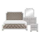 Avondale 4pc Set (QB+NS+DR+MR) in Transparent/Gold/Silver/Champagne/Gray - 1646-1*4