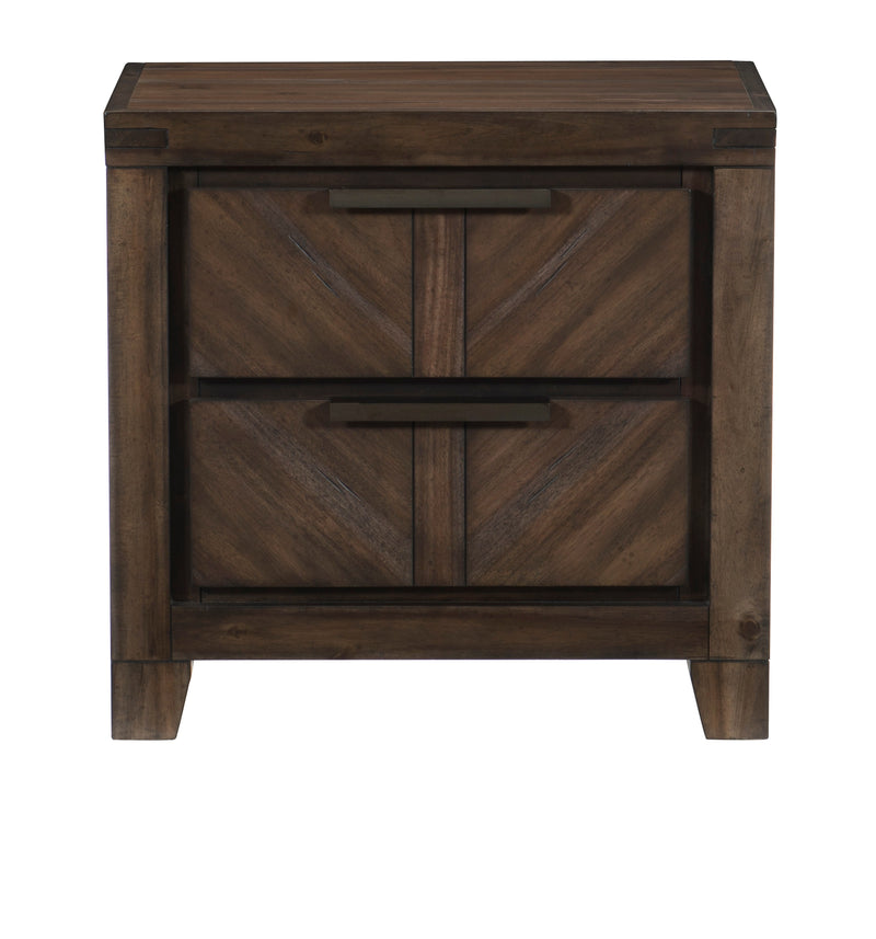 Parnell Nightstand in Cherry - 1648-4