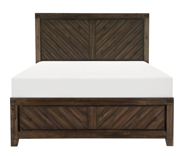Parnell Eastern King Bed in Cherry - 1648K-1EK