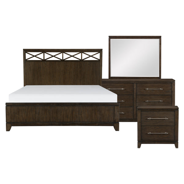 Griggs 4pc Set (QB+NS+DR+MR) in Brown - 1669-1*4