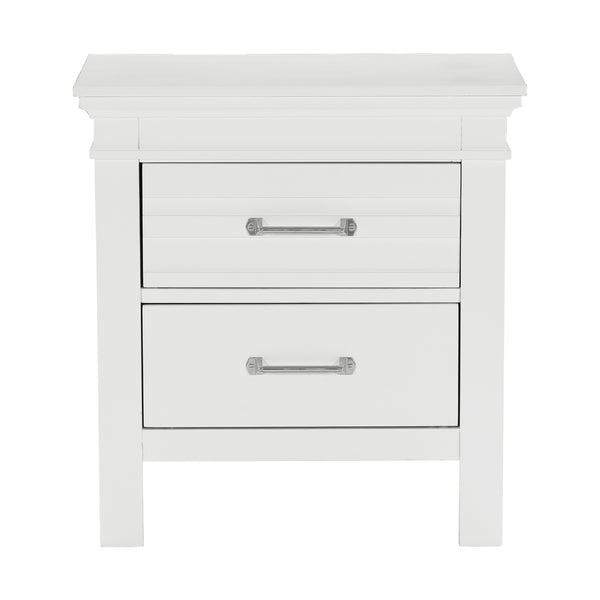 Blaire Farm Nightstand in White - 1675W-4