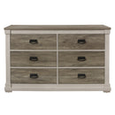 Arcadia Dresser in White/Gray - 1677-5
