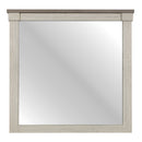 Arcadia Mirror in Gray/White - 1677-6