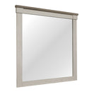 Arcadia Mirror in Gray/White - 1677-6